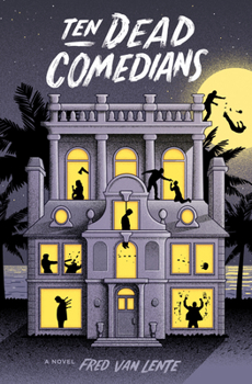 Paperback Ten Dead Comedians: A Murder Mystery Book
