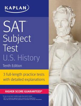 Paperback SAT Subject Test U.S. History Book