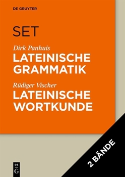 Paperback Set: Lateinische Grammatik (Panhuis) Und Wortkunde (Vischer) [German] Book