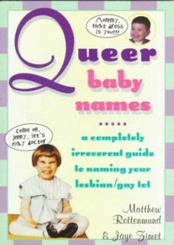 Paperback Queer Baby Names Book