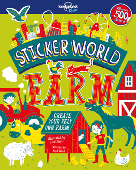 Paperback Lonely Planet Kids Sticker World - Farm Book