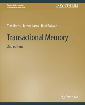 Paperback Transactional Memory, Second Edition Book