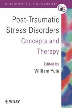 Paperback Post-Traumatic Stress Disorders: Concepts and Therapy Book