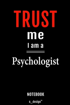 Paperback Notebook for Psychologists / Psychologist: awesome handy Note Book [120 blank lined ruled pages] Book