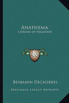 Anathema: Litanies of Negation