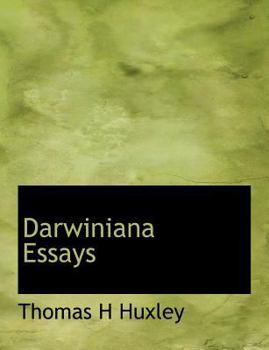 Paperback Darwiniana Essays Book