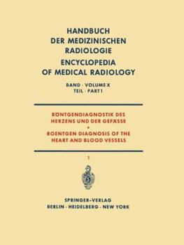 Paperback Röntgendiagnostik Des Herzens Und Der Gefässe Teil 1 / Roentgen Diagnosis of the Heart and Blood Vessels Part 1 [German] Book