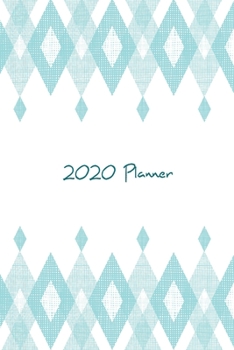 Paperback 2020 Planner: 6"x9" Daily and Weekly Agenda Planner and Organizer V40 Book