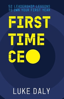 Paperback First Time CEO Book