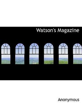 Paperback Watson's Magazine Book