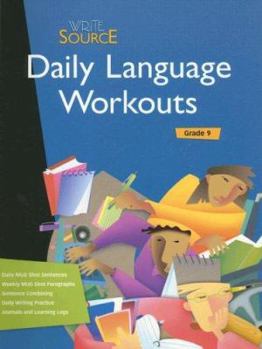 Spiral-bound Daily Language Workouts: Grade 9 Book