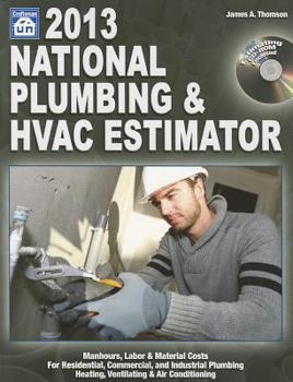 Paperback National Plumbing & HVAC Estimator [With CDROM] Book