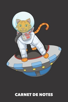 Paperback Carnet de Notes: Astrochat A5 lign? - 120 pages pour propri?taires de chats [French] Book