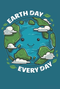 2020 Week To View Dated Planner Diary: 6x9 Inches Paperback Earth Day Every Day Green Conservation