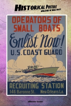 Paperback Historical Posters! Operators of small boats: 110 blank-paged Notebook - Journal - Planner - Diary - Ideal for Drawings or Notes (6 x 9) (Great as his Book