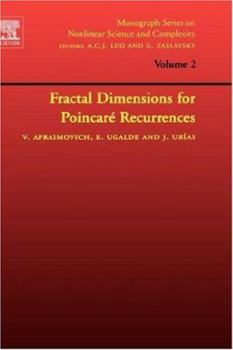 Hardcover Fractal Dimensions for Poincare Recurrences: Volume 2 Book