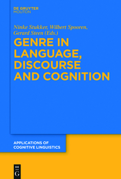 Hardcover Genre in Language, Discourse and Cognition Book