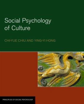 Paperback Social Psychology of Culture Book