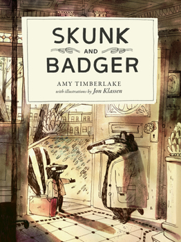 Paperback Skunk and Badger Book