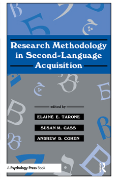 Paperback Research Methodology in Second-Language Acquisition Book