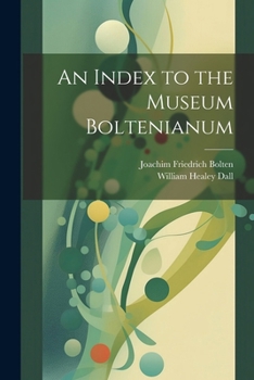 Paperback An Index to the Museum Boltenianum Book