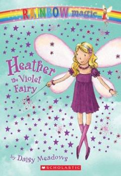 Paperback Rainbow Magic #7: Heather the Violet Fairy: Heather the Violet Fairy Book