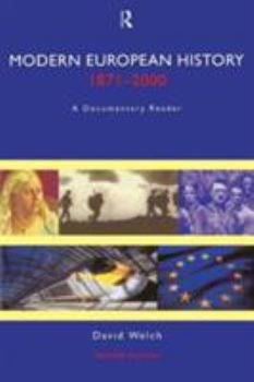 Paperback Modern European History, 1871-2000: A Documentary Reader Book