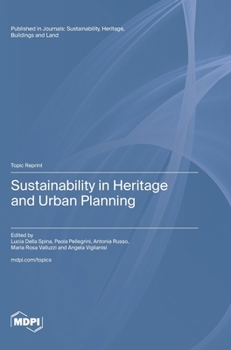 Hardcover Sustainability in Heritage and Urban Planning Book