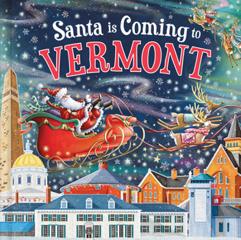 Hardcover Santa Is Coming to Vermont Book