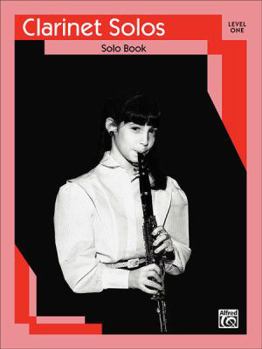 Paperback Clarinet Solos, Level 1 Book