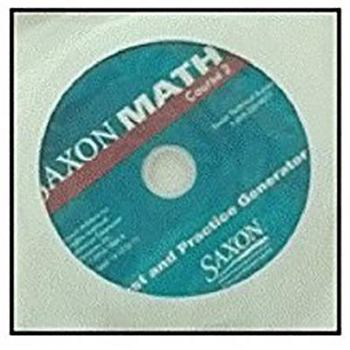 Hardcover Saxon Math Course 2: Test & Practice CD-ROM Grade 7 Book