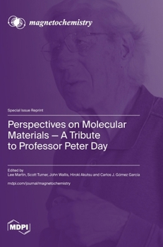 Hardcover Perspectives on Molecular Materials-A Tribute to Professor Peter Day Book