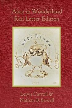 Paperback Alice in Wonderland Red Letter Edition Book