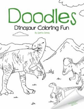 Paperback Doodles Dinosaur Coloring Fun Book