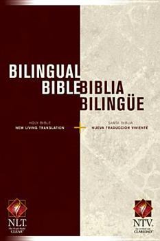 Hardcover Biblia bilingüe / Bilingual Bible NTV/NLT (Tapa dura) (Parallel Bible) (Spanish and English Edition) [Spanish] Book