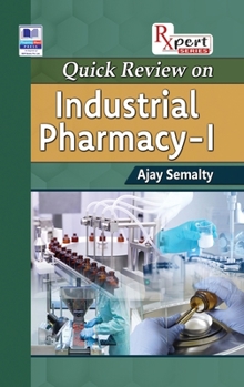 Hardcover Quick Review on Industrial Pharmacy Book