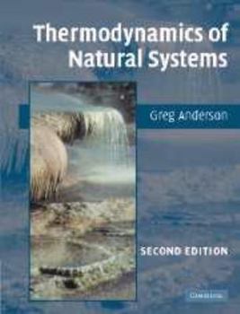 Printed Access Code Thermodynamics of Natural Systems Book