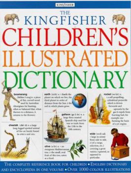 Hardcover Kingfisher Children's Illustrated Dictionary Book