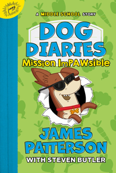 Hardcover Dog Diaries: Mission Impawsible: A Middle School Story Book