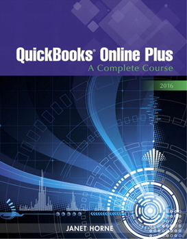 Spiral-bound QuickBooks Online Plus: A Complete Course 2016 Book