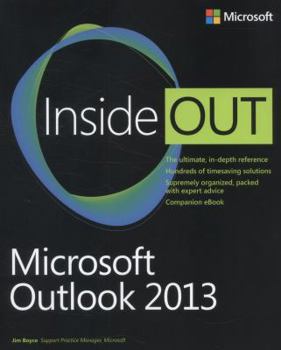 Paperback Microsoft Outlook 2013 Inside Out Book