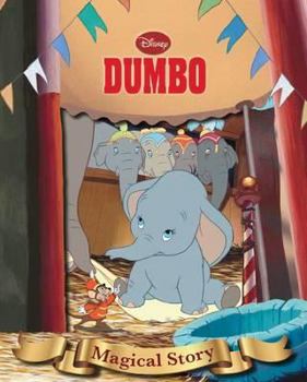 Hardcover Disney Dumbo Magical Story with Amazing Moving Picture Cover Book
