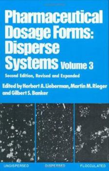 Hardcover Pharmaceutical Dosage Forms: Disperse Systems Book