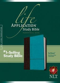 Imitation Leather Life Application Study Bible-NLT-Personal Size Book