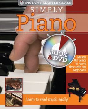 Hardcover Simply Piano [With DVD] Book