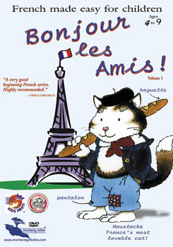 DVD Bonjour Les Amis Volume 1 Book