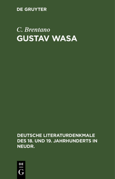 Hardcover Gustav Wasa [German] Book