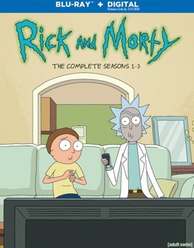 Blu-ray Rick & Morty: Complete Seasons 1-3 Book