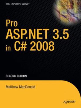 Paperback Pro ASP.NET 3.5 in C# 2008 Book