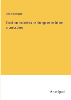 Paperback Essai sur les lettres de change et les billets promissoires [French] Book